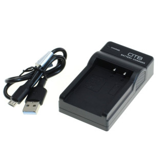 Nabíjačka batérií pre Fuji NP-50 / Kodak KLIC-7004 / Pentax D-Li68 / D-Li122, MicroUSB