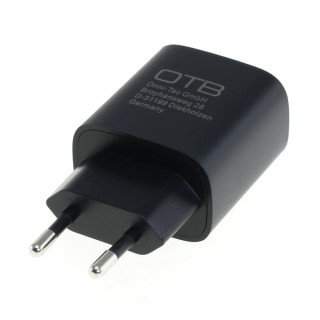 Nabíjačka pre zariadenia s USB-C konektorom, 20W, čierna