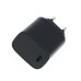 Nabíjačka pre zariadenia s USB-C konektorom, 20W, čierna