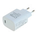 Nabíjačka pre zariadenia s USB-C konektorom, 20W, biela