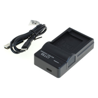 Nabíjačka batérií pre Fuji NP-W126, MicroUSB Nabíjačka batérií pre Fuji NP-W126, MicroUSB