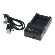 Nabíjačka batérií pre Olympus LI-70B, MicroUSB