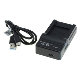 Nabíjačka batérií pre Olympus LI-70B, MicroUSB Nabíjačka batérií pre Olympus LI-70B, MicroUSB