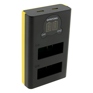 Nabíjačka batérií GoPro Hero 13 MicroUSB Dual Nabíjačka batérií GoPro Hero 13 MicroUSB Dual