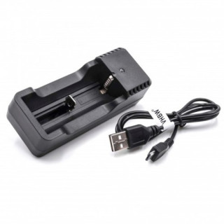 Nabíjačka pre Li-Ion 18500 / 18650 / 14500 / 18350 batérie, MicroUSB