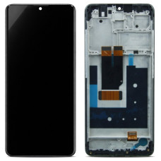 Sklo a LCD obrazovka pre Nokia 2.4, originál (OEM), čierna