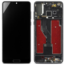 Sklo a LCD obrazovka pre Huawei P20 Pro, originál (OEM), čierna Sklo a LCD obrazovka pre Huawei P20 Pro, originál (OEM), čierna