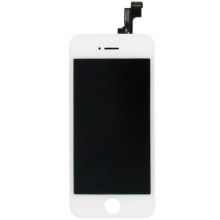 Sklo a LCD obrazovka pre Apple iPhone 5S, biela