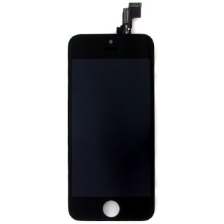 Sklo a LCD obrazovka pre Apple iPhone 5C, čierna