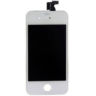 Sklo a LCD obrazovka pre Apple iPhone 4, biela