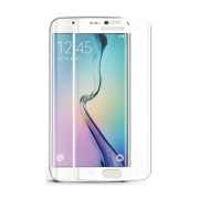 Tvrdené sklo na ochranu obrazovky pre Samsung Galaxy S6 Edge Plus, celý kryt 3D, biely