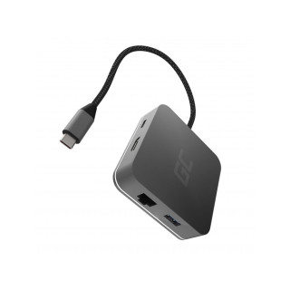Multiportový adaptér 6v1 z USB-C na USB-C, 3xUSB-A, HDMI, Ethernet