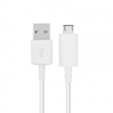 Dátový kábel Samsung z USB-A na MicroUSB 2.0, biely, 1,5 m