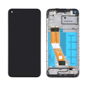 Sklo a LCD obrazovka pre Samsung Galaxy A11 / SM-A115, originál (OEM), čierna