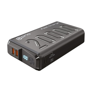 Nabíjačka PowerBank externá prenosná Prio, 20000 mAh