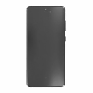 Sklo a LCD obrazovka pre Samsung Galaxy S21 FE 5G / SM-G990, originál, čierna