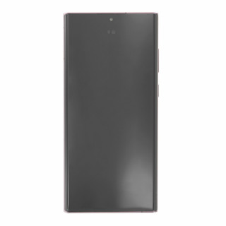 Sklo a LCD obrazovka pre Samsung Galaxy S22 Ultra / SM-G908, originál, fialová