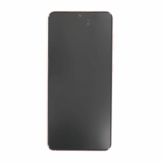 Sklo a LCD obrazovka pre Samsung Galaxy S21 5G / SM-G991, originál, ružová