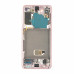 Sklo a LCD obrazovka pre Samsung Galaxy S21 5G / SM-G991, originál, ružová
