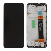 Sklo a LCD obrazovka pre Samsung Galaxy A23 / SM-A235, originál, čierna
