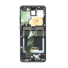 Sklo a LCD obrazovka pre Samsung Galaxy S20 Plus / S20 Plus 5G / SM-G985 / SM-G986, originál, čierna