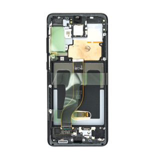 Sklo a LCD obrazovka pre Samsung Galaxy S20 Plus / S20 Plus 5G / SM-G985 / SM-G986, originál, čierna