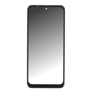 Sklo a LCD obrazovka pre Motorola Moto E30, originál (OEM), čierna
