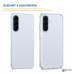 Silikónový obal pre Samsung Galaxy A57, priehľadný Silikónový obal pre Samsung Galaxy A57, priehľadný