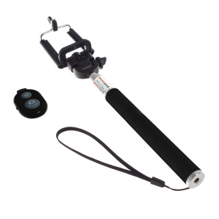 Selfie Stick Bluetooth Black