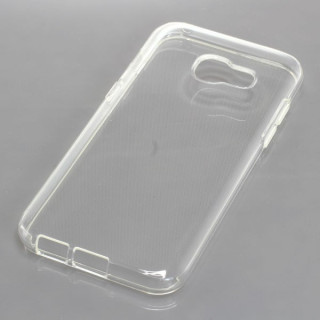 Silikónový obal pre Samsung Galaxy A3 (2017), priehľadný