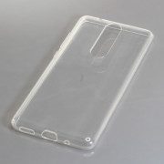 Silikónové puzdro pre Nokia 5.1 Clear