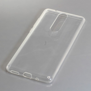 Silikónové puzdro pre Nokia 5.1 Clear