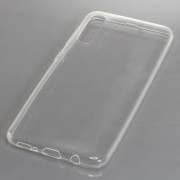 Silikónový obal pre Samsung Galaxy A50, priehľadný