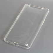 Silikónový obal pre Samsung Galaxy A90, priehľadný