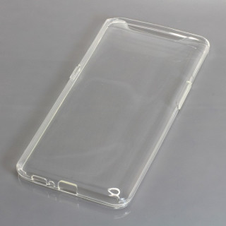 Silikónový obal pre Samsung Galaxy A90, priehľadný