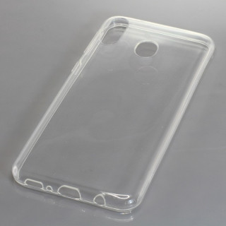 Silikónový obal pre Samsung Galaxy M20, priehľadný