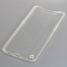 Silikónový obal pre Samsung Galaxy A80, priehľadný