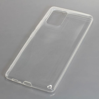 Silikónový obal pre Samsung Galaxy S10 Lite, priehľadný