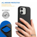 Silikónový obal pre Apple iPhone 12 Mini, čierny Silikónový obal pre Apple iPhone 12 Mini, čierny