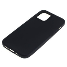 Silikónové puzdro Apple iPhone 12 Pro, čierne