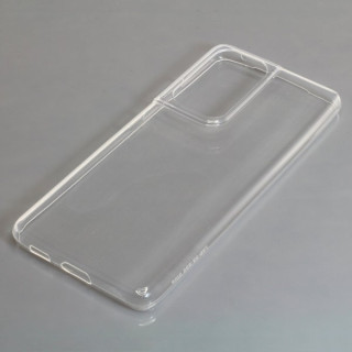 Silikónový obal pre Samsung Galaxy S21 Ultra 5G, priehľadný