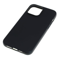 Silikónové puzdro Apple iPhone 13 Pro Max, čierne