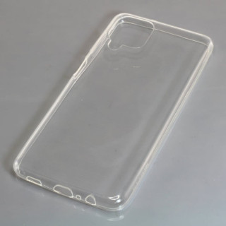 Silikónový obal pre Samsung Galaxy A12, priehľadný