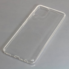 Silikónový obal pre Samsung Galaxy A22 4G, priehľadný