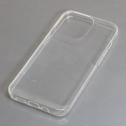 Silikónový obal pre Apple iPhone 13 Pro, priehľadný