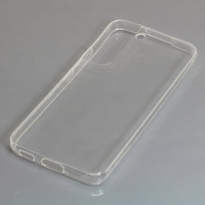 Silikónový obal pre Samsung Galaxy S22, priehľadný