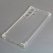 Silikónové puzdro pre Samsung Galaxy S22 Ultra, priehľadné