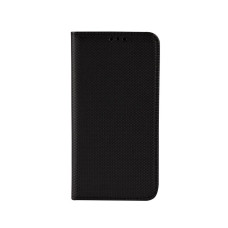 Kožené flipové puzdro Samsung Galaxy S21 FE 5G PU čierne
