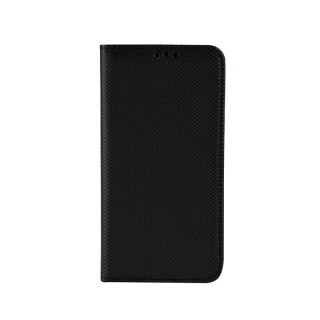 Flipové puzdro z umelej kože na Samsung Galaxy S22, čierne