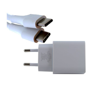 Originálna telefónna nabíjačka Google TC G1000 s káblom USB-C, 18W Originálna telefónna nabíjačka Google TC G1000 s káblom USB-C, 18W